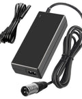 44V Lead Acid Battery Charger For 36V Scooters And E Bikes With 3 Pin Male XLR Connector, 100 To 240V AC Input, 66W