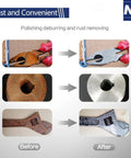 2 Inch Sanding Disc Kit for Die Grinder and Drill polishing rusted tools for smooth finish