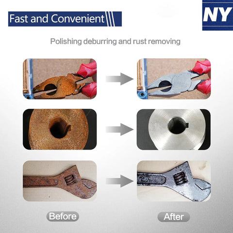 2 Inch Sanding Disc Kit for Die Grinder and Drill polishing rusted tools for smooth finish