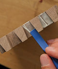 Reusable Glue Spreader Paddles Set Of Three With Four Tip Widths One Eighth To One Half Inch For Precise Glue Application Reaching Tight Corners Handy Grip And Easy To Clean Glue Tool For Grooves Dados And More