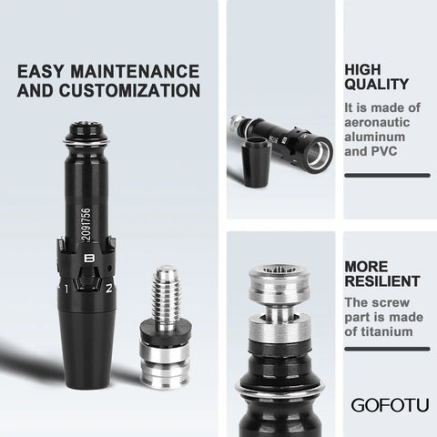335 Adapter Sleeve With Serial For Titleist Drivers GT2 GT3 GT4 TS1 TS2 TS3 TS4 917D 915D 913D Left Hand Right Hand View
