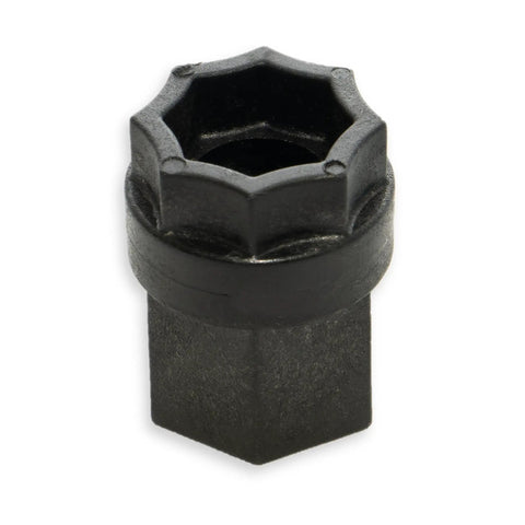 Heavy Duty Dock Drive Tool Socket Adapter For Coupler Nut Wrench 15/16 Inch Attachment, black metal view, standard 3/4 inch