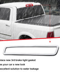 Third Brake Light Gasket Seal For Dodge Ram 1500 2500 3500 2010-2018, Ram 1500 Classic 2019-2022, Heavy Duty Weatherproof Foam With Single Sided Adhesive, Upgraded Stop Lamp Seal Truck Ready, white truck rear view