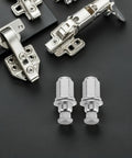 Beavorty Heavy Duty Wheel Lug Nut Kit Compatible With Toyota For Hub Fastening Repairs Stylish Bolt Nuts Covers Locking Safety Steel Sturdy Construction Prevents Loosening On Rough Terrain Perfect Upgrade For Your Ride, silver steel set
