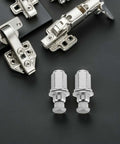 Heavy Duty Wheel Hub Nut Kit With High Strength Steel Lug Caps For Japanese Cars Trucks and SUVs Ensuring Secure Fit And Sleek Style That Keeps You Rolling Smooth On Any Road Without Worrying About Loose Bolts. Silver steel wheel hub nuts shown on black background