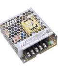 Heavy Duty 36 Watt 24 Volt 1.5 Amp Single Output Ac Dc Switching Power Supply in metal case with wire terminals.