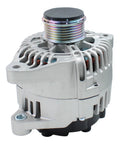 Front view of No Fuss High Output Alternator For Hyundai Sonata 2.4L 2010 2013, Hyundai Tucson 2.0L 2011 2012, Hyundai Tucson 2.4L 2010 2013