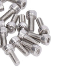 Badass 100 Piece Hex Socket Head Cap Screws And Galvanized Steel Fastener Kit With M4x0 7mm Thread for heavy duty equipment repair.