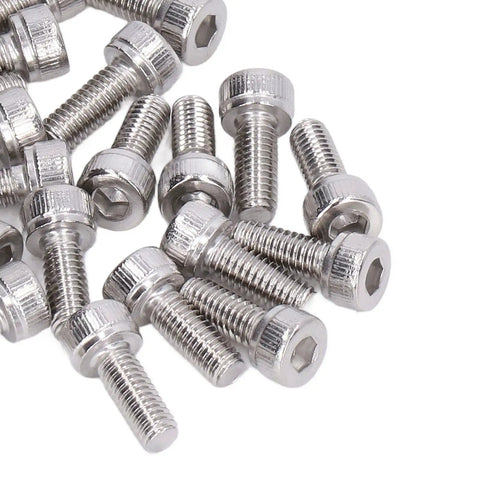 Badass 100 Piece Hex Socket Head Cap Screws And Galvanized Steel Fastener Kit With M4x0 7mm Thread for heavy duty equipment repair.