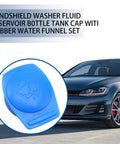 Washer Fluid Reservoir Cap Replacement For VW Atlas Jetta GTI ID4 Golf Tiguan Porsche Macan Cayenne And Audi Models OEM-Grade Fit