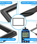 Upgraded 241872509 Freezer Door Gasket With Magnetic Seal And PVC Outer Layer for Frigidaire and Kenmore refrigerators