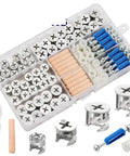 Heavy Duty Cam Lock Fastener Kit With Wood Dowels Bolts And Screws That Make Any Furniture Project A Total Breeze hardware box.
