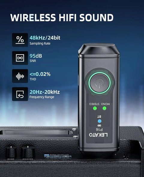 XLR Bluetooth Receiver For Mixers And PA Speakers, BT 5.3, 24 Bit 48 KHz Studio DAC, Wireless Audio Adapter For DJ Gear