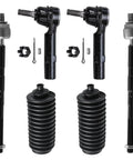 Front Tie Rod End Kit For Chevy Traverse GMC Acadia Saturn Outlook Buick Enclave 6pc Replacement with components