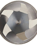 Top view of Brute Platinum Car Maintenance Reamer SA80 1-1/4 Inch High Speed Steel HSS Workhorse showing cutting edges.