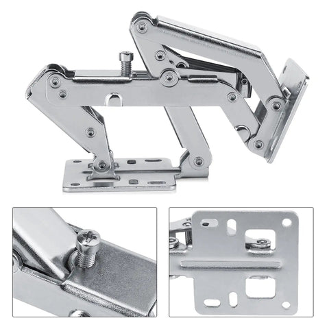 Concealed Cabinet Hinges With 170 Degree Rotation Hydraulic Soft Close For Thick Doors Durable Furniture Fittings Easy Install