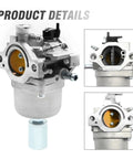Carburetor Tune Up Kit For John Deere D100 D105 D110 LA105 LA115 LA125 E110 X120 X145 Lawn Tractors Replacement For Briggs And Stratton Seventeen Point Five HP Nineteen Point Five HP Twenty One HP Nikki 697203 792036 Easy Install close-up view