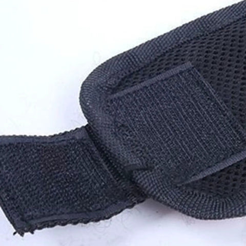 Magnetic Wristband Tool Holder With Strong Magnets Adjustable Oxford Fabric Wrist Belt Keeps Screws Nails Drill Bits In Place For Hands Free Work No Drop In Tight Spaces, black Oxford fabric close-up
