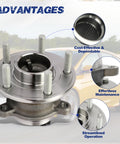 Rear Wheel Hub Bearing Assembly For Focus 2012-2018 With VKBA6789 512466 BV612C299AAC Durable Roller Bearing Hub Replacement