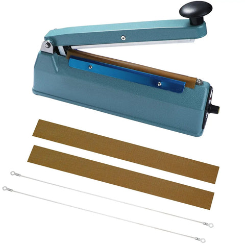 10 Pack 12 Inch Impulse Sealer Heating Elements With Cloth Tape Replacement Strips For F 300 FS 300 PFS 300 Compatible Heat Sealer Replacement Parts For Quick Repairs