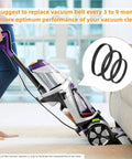 Replacement Belt Set for ProHeat 2X Revolution Pet Pro Carpet Cleaner Series 1986 1964 2007 2007P
