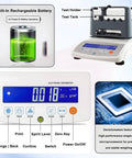 Pro Grade Gold Purity Tester Machine Features Bulletproof Density Meter And Slick Digital Screen for accurate precious metal testing.