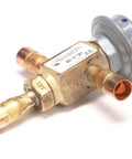 Compact Fridge OEM Replacement Part With 270 Cubic Inches Of Capacity, showing copper connectors and head pressure control mechanism