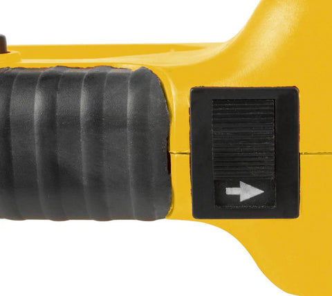 Steel Dragon Tools 550 Portable Handheld Pipe Threader threading machine grip with switch. High-Power 1800W motor.