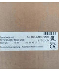 Label of Industrial Magnetic Powder Clutch And Electromagnetic Brake BFK458-16E for heavy machinery, packaging view.