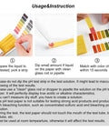 All In One Soil And Water Test Paper Kit With 80 Strips Full Range 1 To 14 Color Cards Easy Dip Test instructions in use