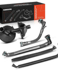 BMW Direct Fit Crankcase Vent Valve Breather Hose Kit PCV With Ventilation Separator Premium 5 Piece Set E36 E46 E39 E60