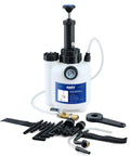 Orion Motor Tech 3L manual transmission fluid pump with gauge and 12 aluminum adapters