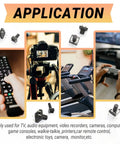 Applications of the 300 Pack Tactile Push Button Switch Assortment Kit, Micro Momentary, for electronics like TV remotes and cameras.