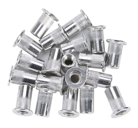 Threaded Rivet Nut Setter Insert Tool Kit 86 Pcs Workhorse Heavy Duty Hand Riveter Rivnut Nutsert for M3 M4 M5 M6 M8 Aluminum Alloy