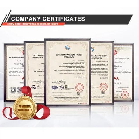 Company certificates for quality management and enterprise credit, showcasing reliability for Heavy Duty Hydraulic Scissor Lift Platform With Electric Drive For Smooth Aerial Work And Industrial Construction Fixups Featuring No Sweat Operation And Top Shelf Durability For Daily Jobsite Tasks.