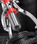 Heavy Duty 15 Ton Hydraulic Bearing And Gear Puller Built Rock Solid With Beefy Alloy Steel Claws and Zinc Coating for industrial gear extraction