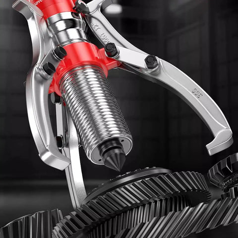 Heavy Duty 15 Ton Hydraulic Bearing And Gear Puller Built Rock Solid With Beefy Alloy Steel Claws and Zinc Coating for industrial gear extraction