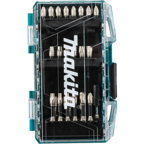Impact XPS 35 Piece Impact Bit Set Built For High Torque Drills And Impact Drivers, clear case with precision machined bits