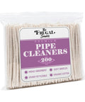 Soft Cotton Pipe Cleaners Pack 200 Count For Daily Maintenance 6 Inch Standard Length Flexible Absorbent Cleaning Tools Gentle On Stems And Airways Great For Everyday Pipe Care And Keepin It Clean., 200-count cotton pipe cleaners bag
