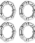 Beefed Up Crank Bearing Set Five Sixteenth Inch Seven Ball Stainless Steel Bearings For MTB Bicycle Bottom Bracket Replacement Four Pack