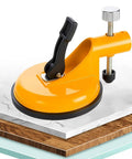 Heavy Duty Granite Marble Countertop Leveling Tool With Adjustable Height Setter For Seamless Stone Installation and Professional Seam Filling On Quartz Surfaces on a countertop.