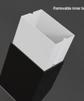 Premium Coffee Bean Counter Dispenser Offers Single Dose And Continuous Modes For Cafe Pros Hella Accurate Preset Dosing Up To 1kg Capacity Smooth Batch Routing For Cupping Tests And Quick Shop Grind Built Different Ready To Rock white removable inner box.