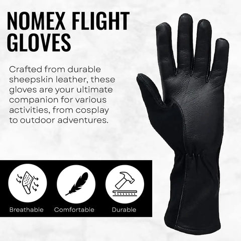 Heat Resistant Leather Work Gloves for Men and Women, Soft Sheepskin Protective Gloves for Outdoor Tasks, Driving, Gardening.