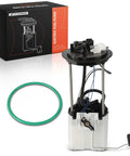 Reliable Electric Fuel Pump Module Assembly with Pressure Sensor for Cadillac DTS Buick Lucerne 09 11 shown with green O-ring.