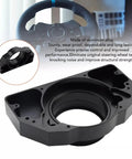 Steering Wheel Bearing Seat Upgrade for G923 Aluminum Alloy Replacement Easy Direct Install for Sim Racing Black Finish