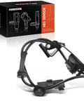 Front Right Abs Wheel Speed Sensor For Ford Fusion And Lincoln Mkk 2013 To 2019, includes wiring harness and black connector.