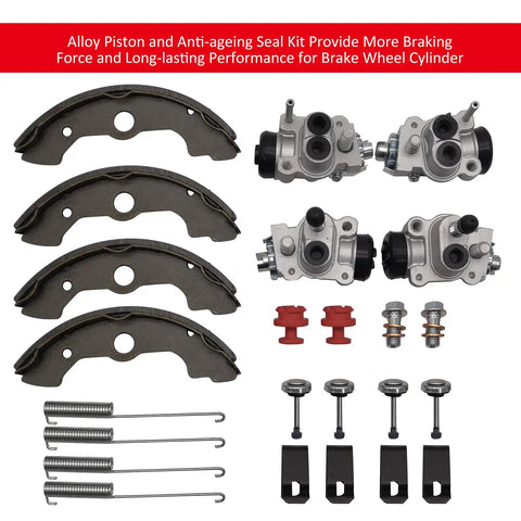 Honda TRX300 Fourtrax Beefy Brake Wheel Cylinder Kit Left And Right For 1988 2000 4x4 ATV TRX300FW OEM Replacement Parts