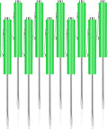 12 Pack Green Pocket Screwdrivers Magnetic Mini Tops With Single Blade Head For Mechanical And Electrical Work 5.3 Inch Length