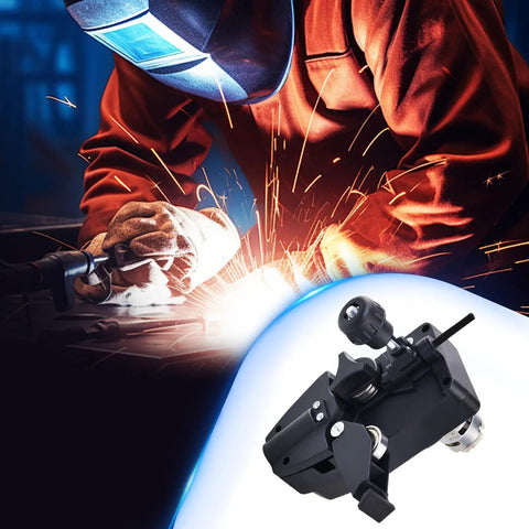 Welder using Pro Grade Flux Core Wire Feeder For Welder 24V DC Motor Soldering Wire Feed System 0.6 To 1.0 Mm Wire Automatic Feeding