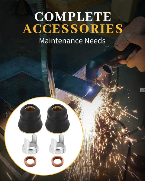 Pro Grade Replacement Parts Kit For Plasma Cutter Torch Tips For Harbor Freight 45 And 65 Torches Plug And Play Compatible